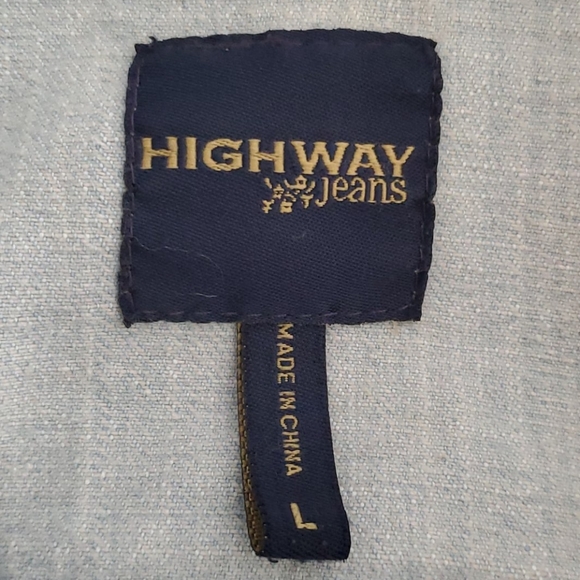 Highway Jeans Denim  Cropped Vest - Picture 4 of 6